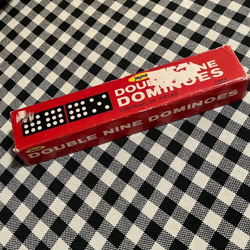 Vintage Jaymar Double Nine Dominoes